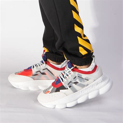 versace mens sneakers replica|versace chain reaction sneakers.